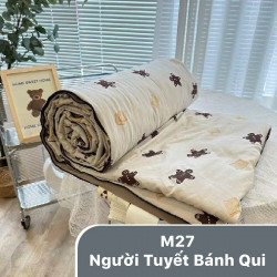 Chăn hè đũi xơ đậu nành mã 27 Người tuyết bánh quy
