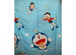 Chăn hè trẻ em cotton đũi mã 16 Doremon