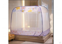 Màn chụp cao cấp 2 cửa có viền đỉnh rộng Vịt Daisy DN02