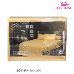 Chăn ga gối Sông Hồng Basic cotton BC20028 (200x220cm)