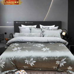 Chăn ga gối Singapore Pyeoda LCHARMEN gấm 7 món 01C
