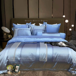 Chăn ga gối Singapore Pyeoda LCHARME gấm 7 món PL04