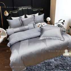 Chăn ga gối Singapore Pyeoda LCHARME gấm 7 món PL14