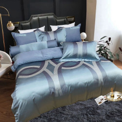 Chăn ga gối Singapore Pyeoda LCHARME gấm 7 món PL16