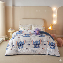 Chăn đông hoạt hình Disney Cotton đũi CDDC05