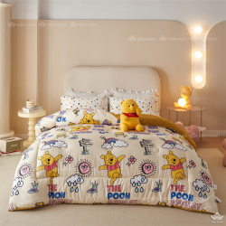 Chăn đông hoạt hình Disney Cotton đũi CDDC06