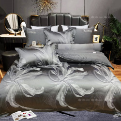 Chăn ga gối Singapore Pyeoda LCHARME gấm 7 món PL18