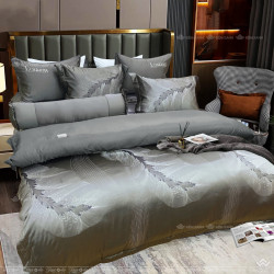 Chăn ga gối Singapore Pyeoda LCHARME gấm 7 món PL24