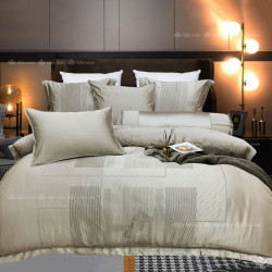 Chăn ga gối Singapore Pyeoda LCHARME gấm 7 món PL25