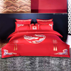Bộ chăn ga gối Singapore King Luxury KL2402