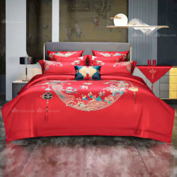 Bộ chăn ga gối Singapore King Luxury KL2405