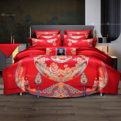 Bộ chăn ga gối Singapore King Luxury KL2407