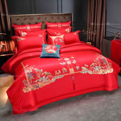 Bộ chăn ga gối Singapore King Luxury KL2410