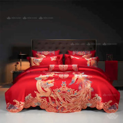 Bộ chăn ga gối Singapore King Luxury KL2411