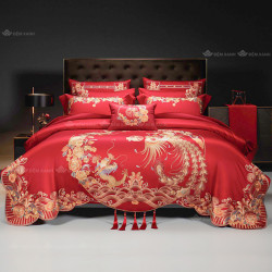 Bộ chăn ga gối Singapore King Luxury KL2412