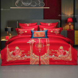 Bộ chăn ga gối Singapore King Luxury KL2416