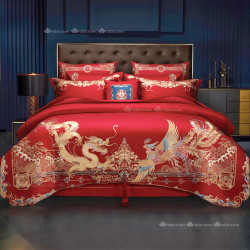 Bộ chăn ga gối Singapore King Luxury KL2425