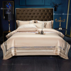 Bộ chăn ga gối Singapore King Luxury KL2427