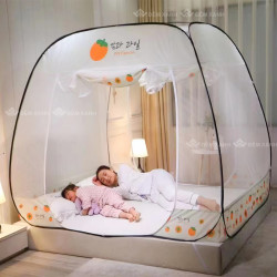 Màn chụp cao cấp nhập khẩu 2 cửa đỉnh to hình Cà rốt