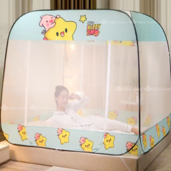 Màn chụp cao cấp nhập khẩu 2 cửa đỉnh to hình Ngôi sao