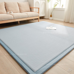 Thảm chiếu băng lạnh màu xanh dương nhạt
