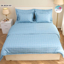 Chăn ga gối Sông Hồng basic cottton BC24107