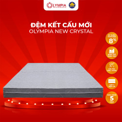 Đệm Kết cấu mới Olympia New Crystal 2 mảnh
