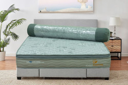 Đệm lò xo Everhome túi cuộn hút chân không ECOHOME 5.0 cao 25cm			