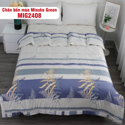 Chăn bốn mùa Nhật Bản Misuko Green MIG2408