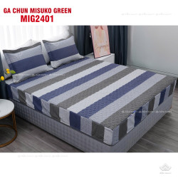 Bộ chăn ga gối Misuko Green MIG2401