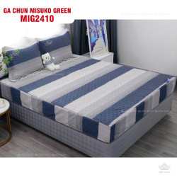 Bộ chăn ga gối Nhật Bản Misuko Green MIG2410