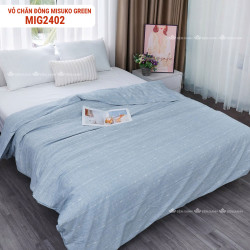 Vỏ chăn đông Nhật Bản Misuko Green MIG2402