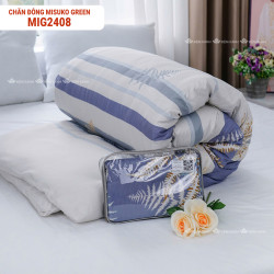Chăn đông Nhật Bản Misuko Green MIG2408