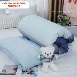 Chăn đông Nhật Bản Misuko Green MIG2407