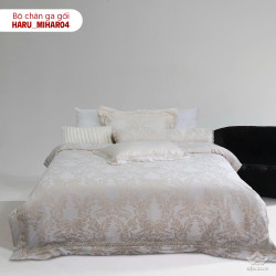 Bộ chăn ga gối gấm lạnh Nhật Bản Misuko Haru MIHAR04