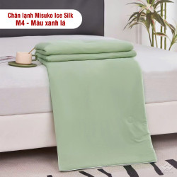 Chăn lạnh Misuko Ice Silk M4 màu xanh lá