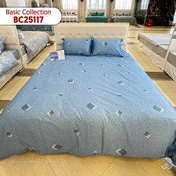 Chăn ga gối Sông Hồng Basic cotton BC25117