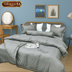 Chăn ga gối Pyeoda EU xước 5 món Ezra.eu 5A