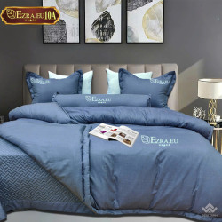 Chăn ga gối Pyeoda EU xước 5 món Ezra.eu 10A
