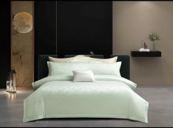 Chăn ga gối cotton cao cấp nhập khẩu 4 món CTNK04 Ngọc Bích