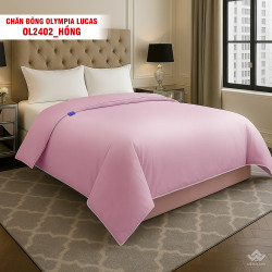 Chăn đông Olympia Lucas OL2402 màu hồng