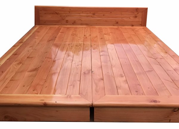 Giường gỗ thông G-GT01