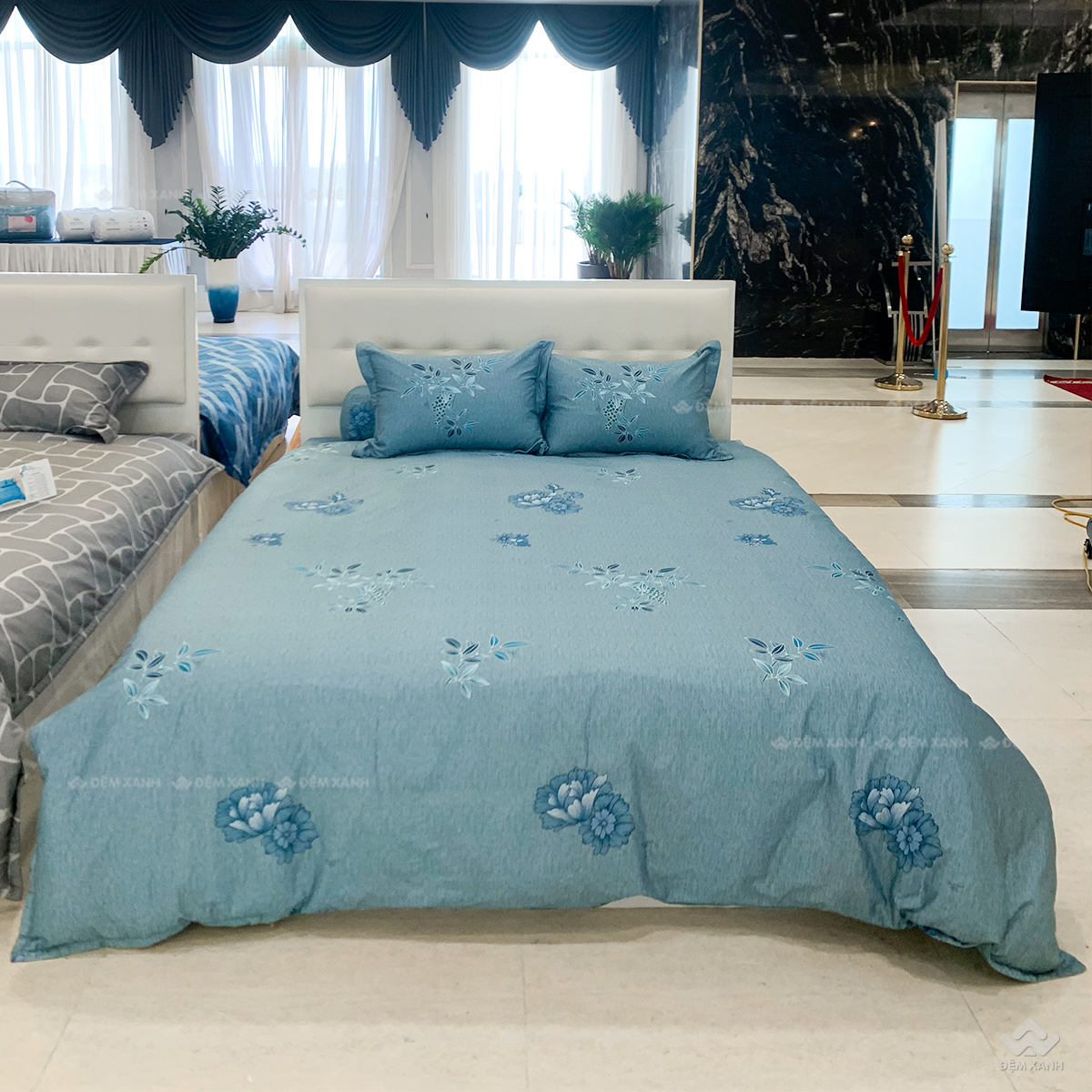 Vỏ chăn xuân thu Sông Hồng basic cotton BC24C08